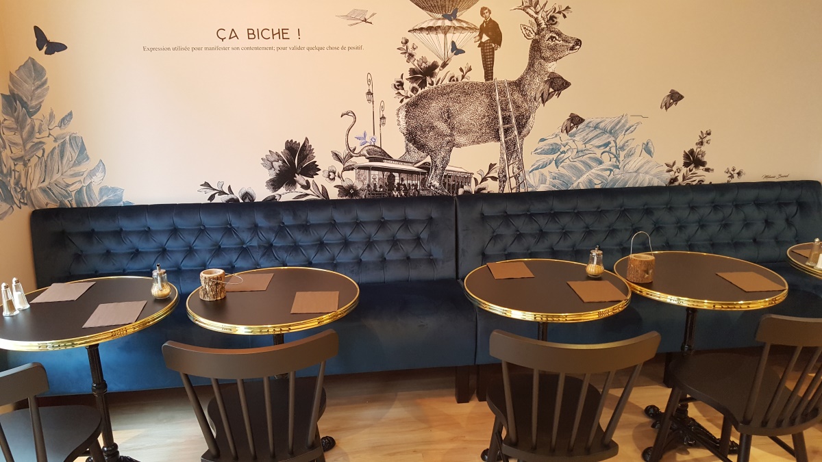 Banquette de Be Biche, Restaurant à Brest